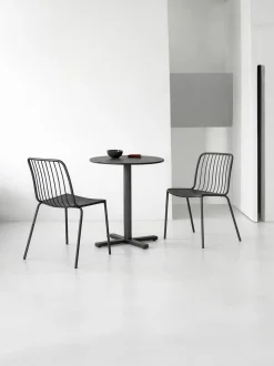 Set di 2 sedie da giardino impilabili Alisea