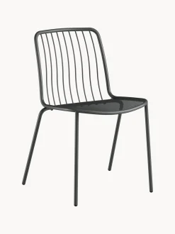 Set di 2 sedie da giardino impilabili Alisea