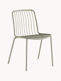 Set di 2 sedie da giardino impilabili Alisea