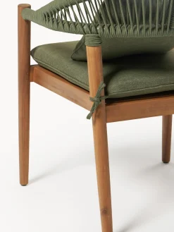 Set di 2 sedie da giardino in legno di acacia Marc