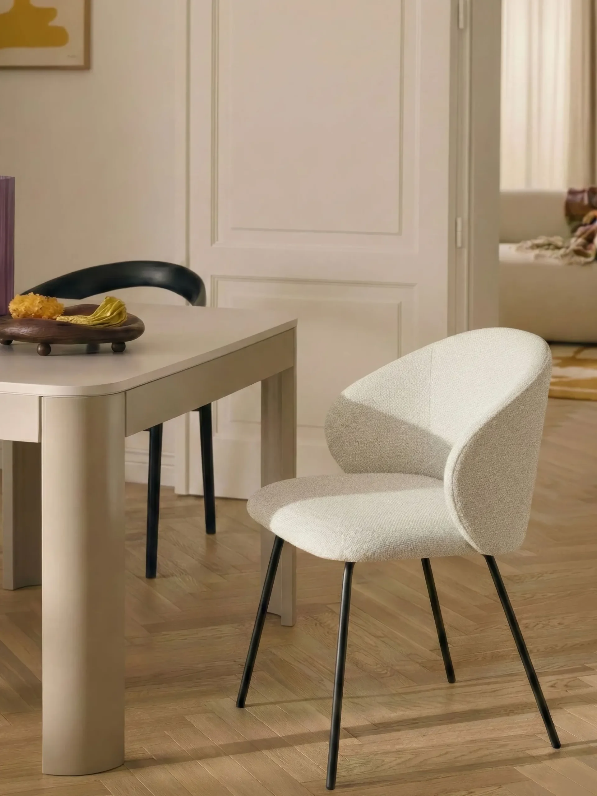 Set di 2 sedie imbottite Luisa