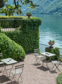 Set di 2 sedie pieghevoli da giardino Arc En Ciel