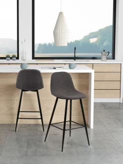 Set di 2 sgabelli alti Wilma
