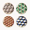 Set di 4 sottobicchieri di design con oro Versailles