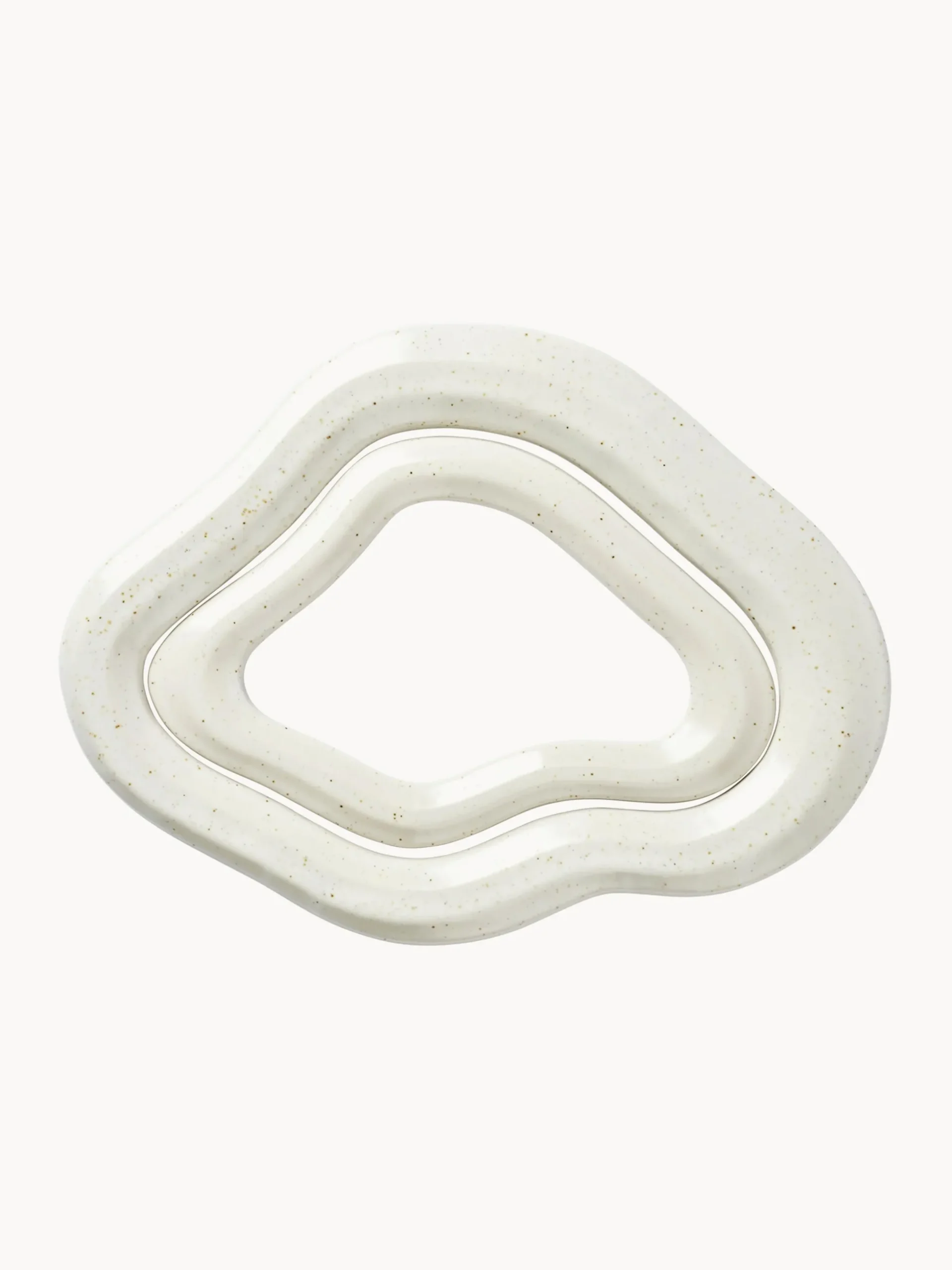 Set di 2 sottobicchieri fatti a mano Nordic Vanilla