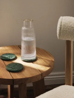 Set di 4 sottobicchieri in marmo Callum