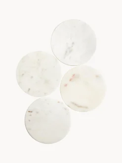 Set di 4 sottobicchieri in marmo Callum