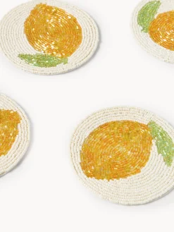 Set di 4 sottobicchieri Lemon