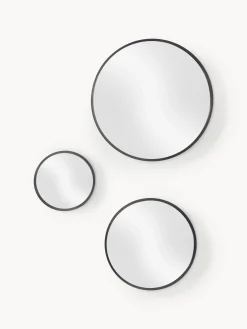 Set di 3 specchi rotondi da parete Ida