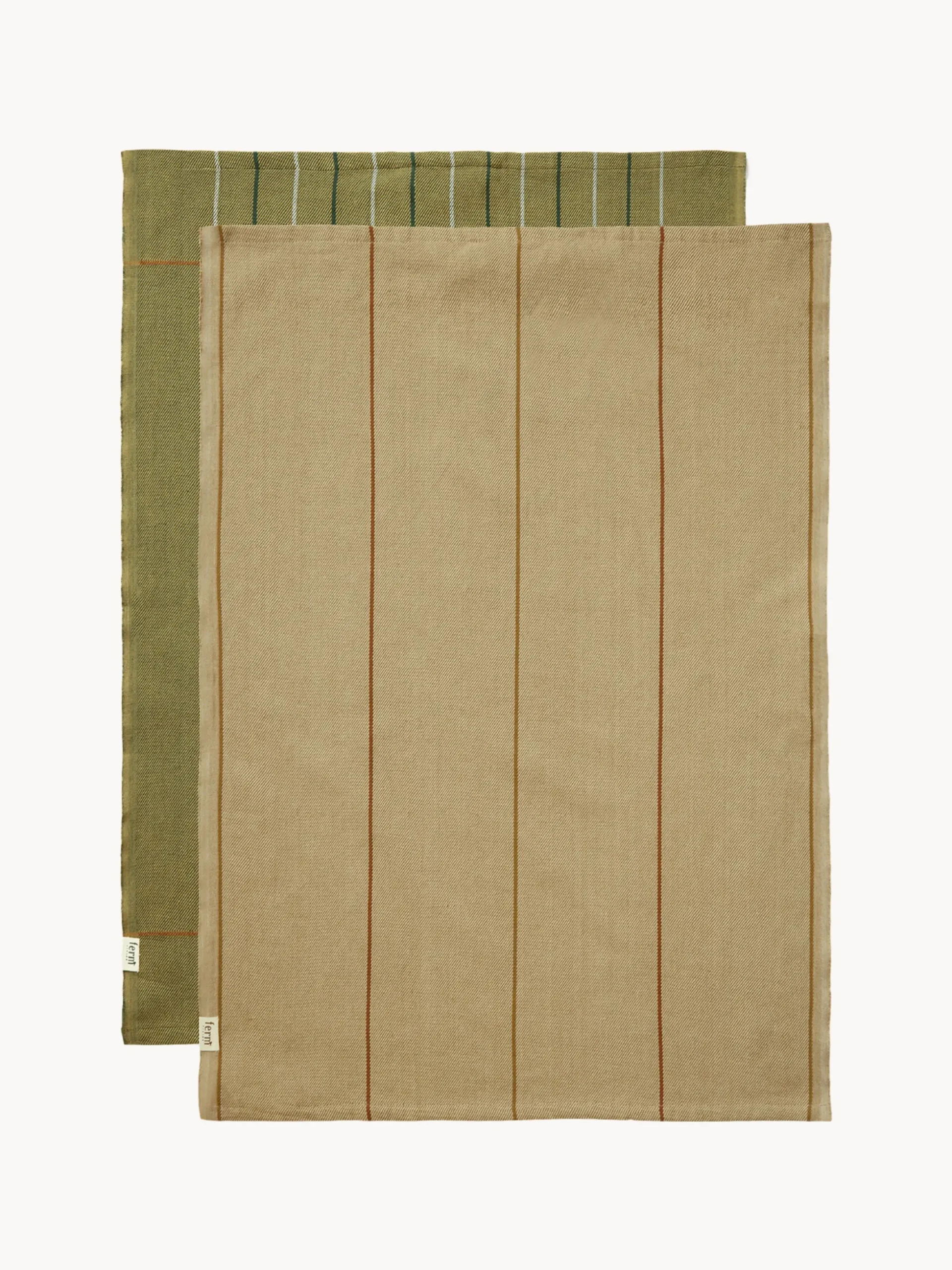 Set di 2 strofinacci in cotone organico Ito