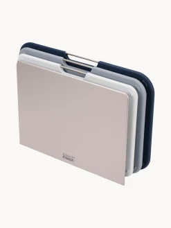 Set di 4 taglieri con supporto Nest, varie misure