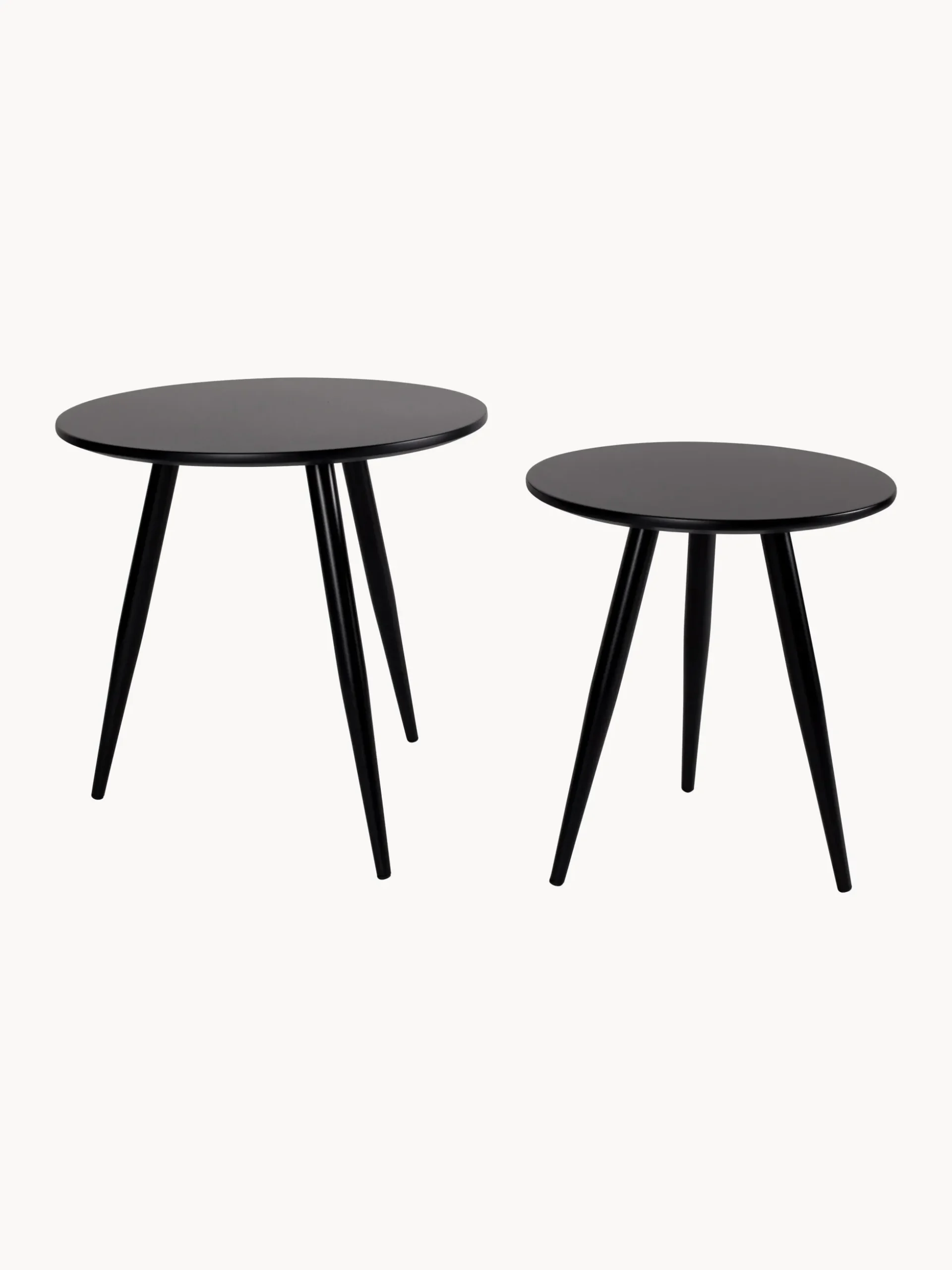 Set di 2 tavolini rotondi Daven