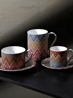 Set di 6 tazze da tè con piattini Jarris