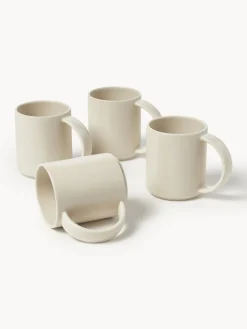 Set di 4 tazze fatte a mano Lowri
