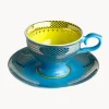 Set di 4 tazzine da caffè con piattino Grandma