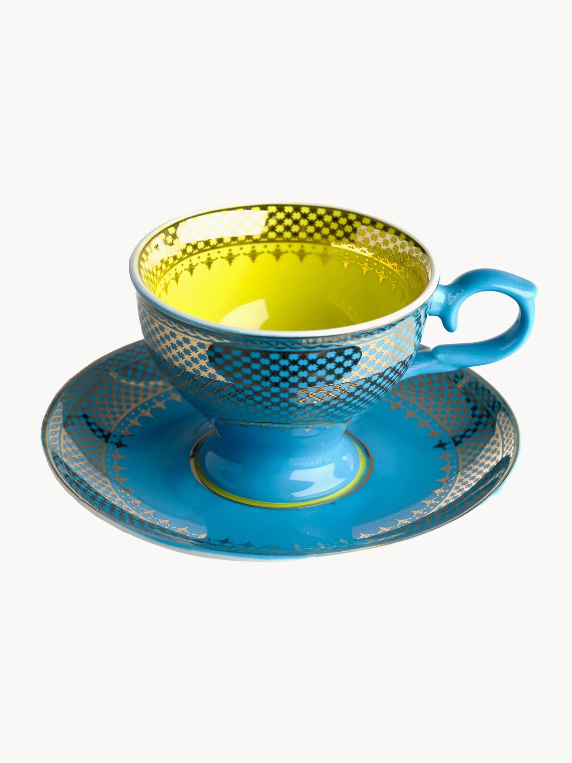 Set di 4 tazzine da caffè con piattino Grandma