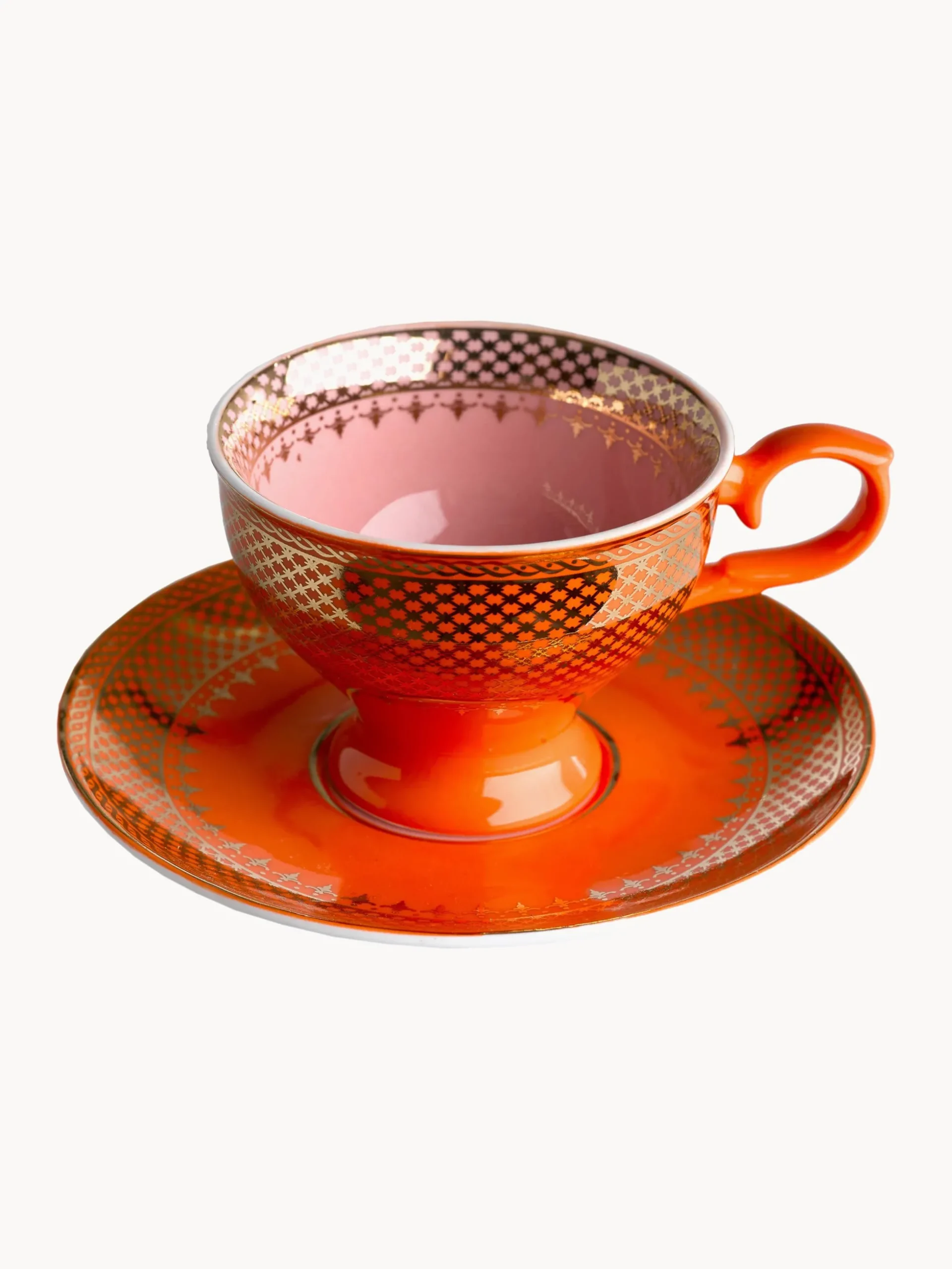 Set di 4 tazzine da caffè con piattino Grandma