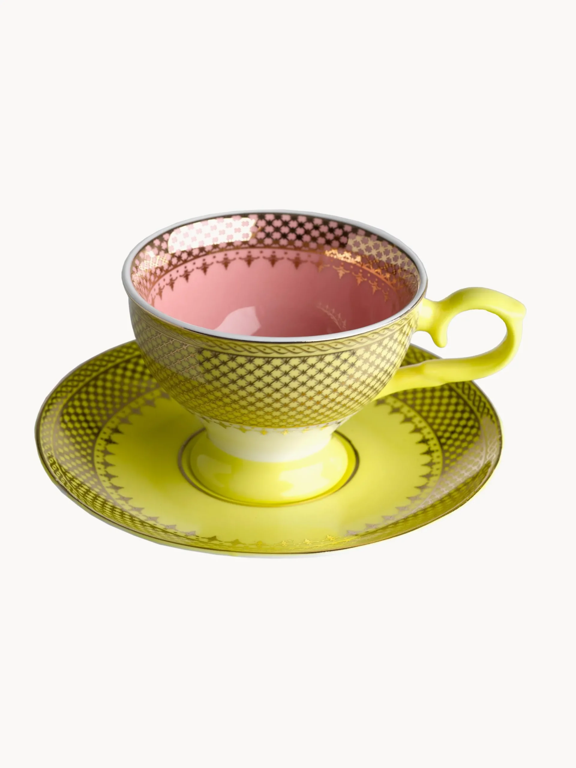Set di 4 tazzine da caffè con piattino Grandma