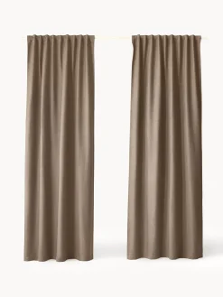 Set di 2 tende opache con multibanda Jensen, larg. 130 cm