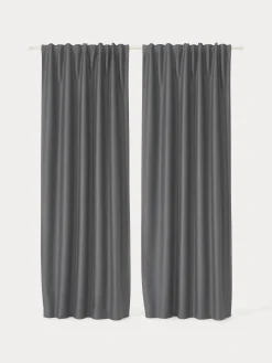 Set di 2 tende oscuranti totali con multibanda Asher, larg. 140 cm