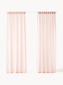 Set di 2 tende semitrasparenti Ibiza, larg. 135 cm