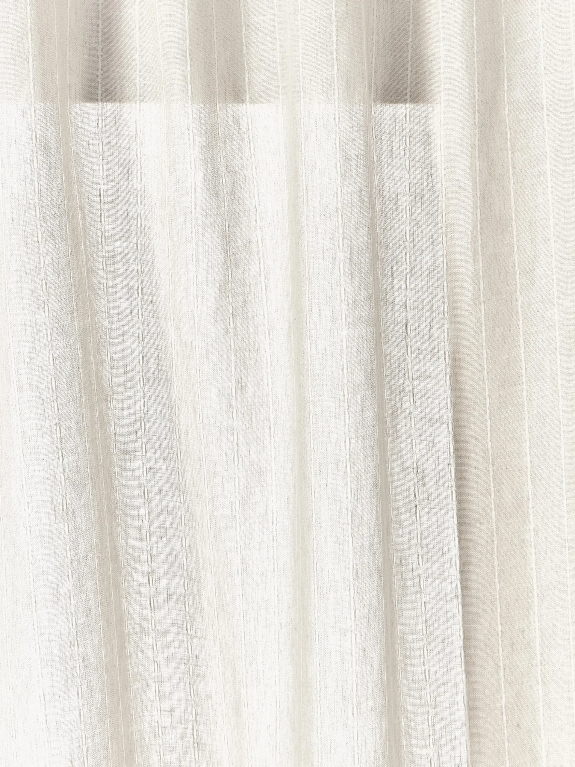 Set di 2 tende semitrasparenti con multibanda Gardine Birch, larg 130 cm