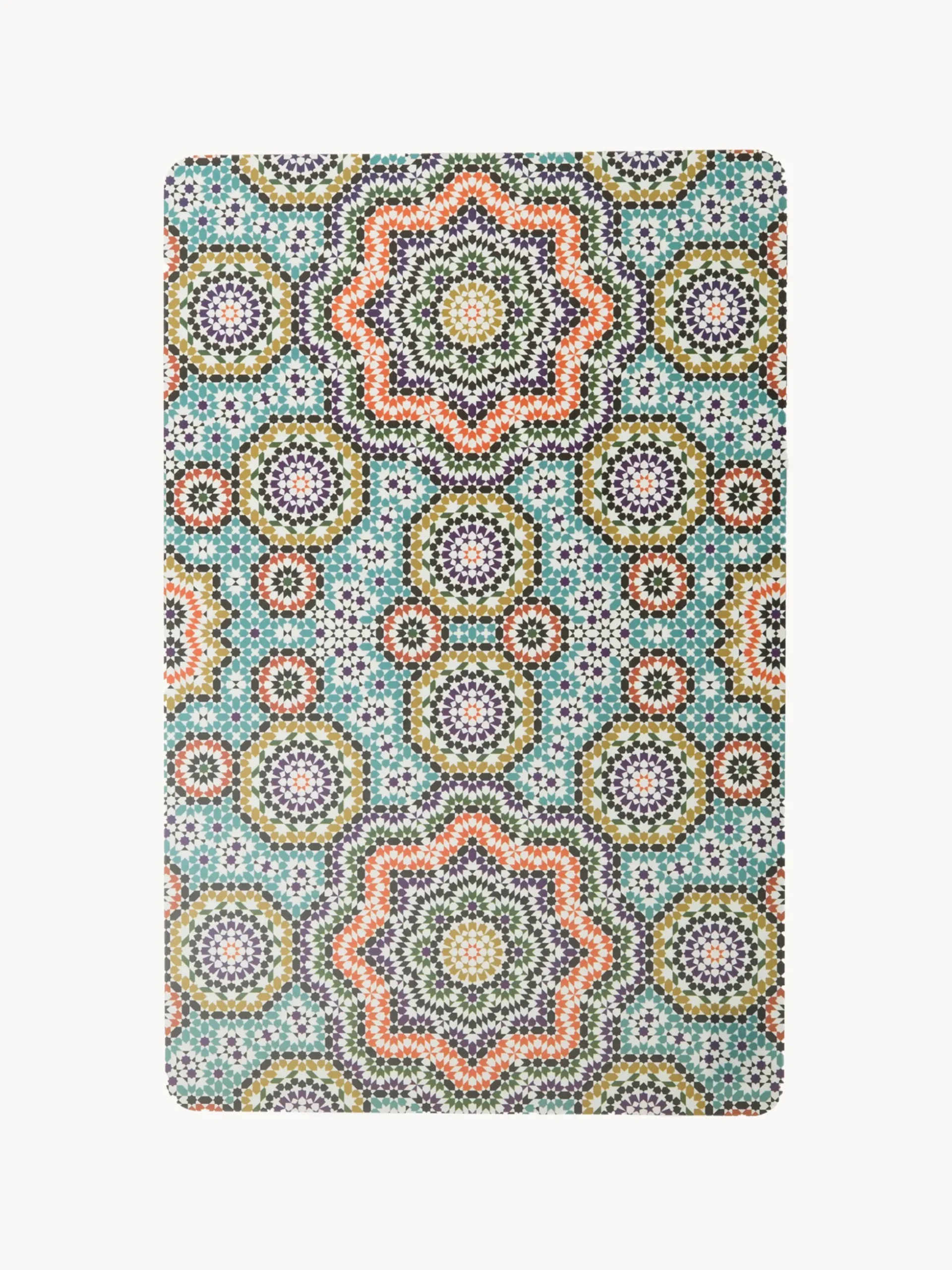 Set di 6 tovagliette americane con stampe su entrambi i lati Marrakesch Doubleface