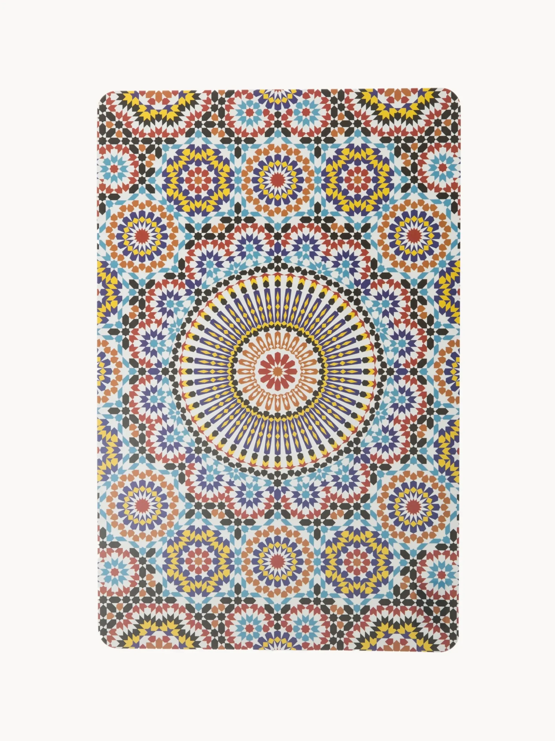 Set di 6 tovagliette americane con stampe su entrambi i lati Marrakesch Doubleface