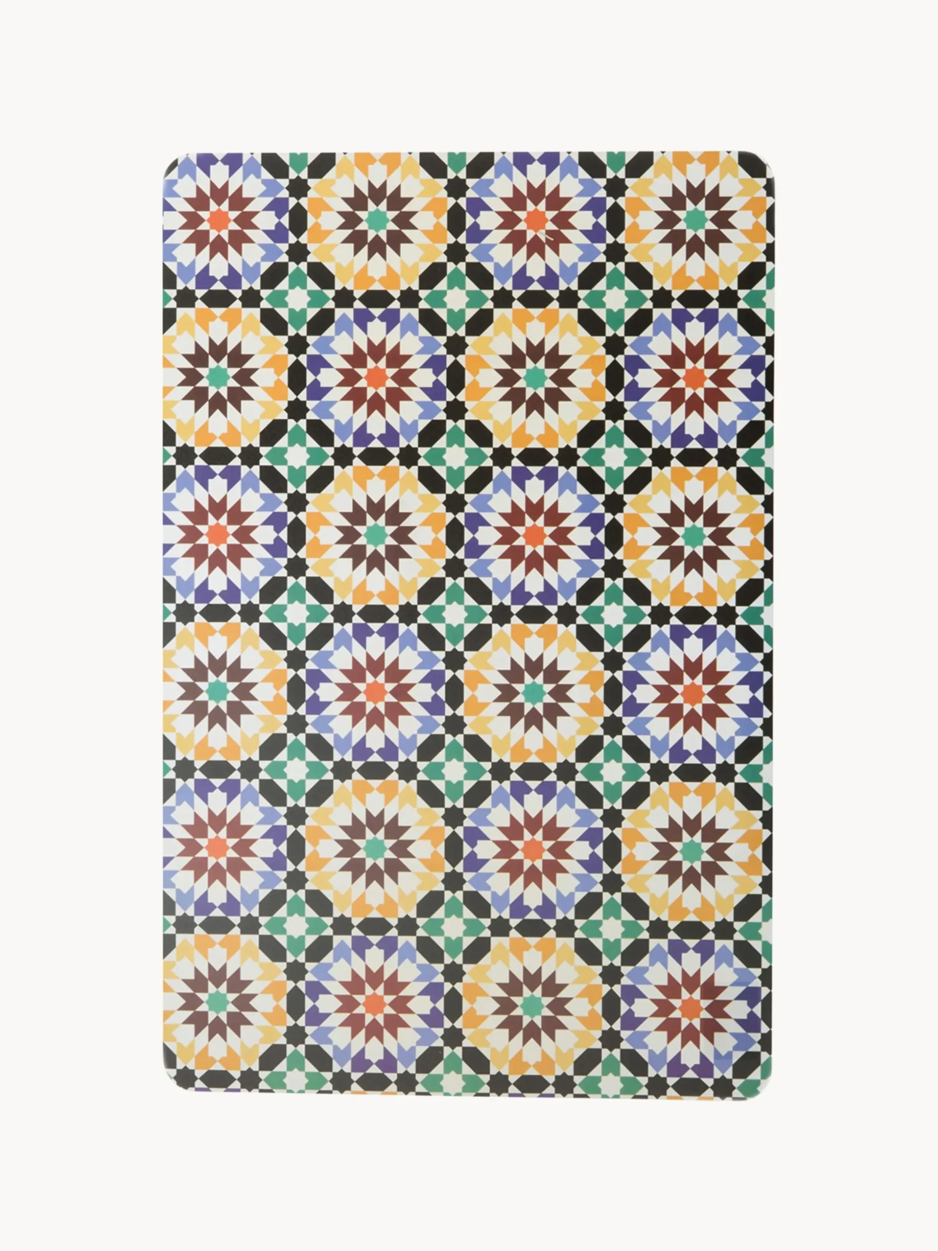 Set di 6 tovagliette americane con stampe su entrambi i lati Marrakesch Doubleface