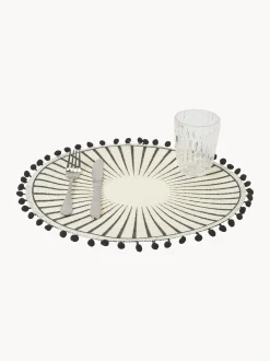 Set di 6 tovagliette Poms