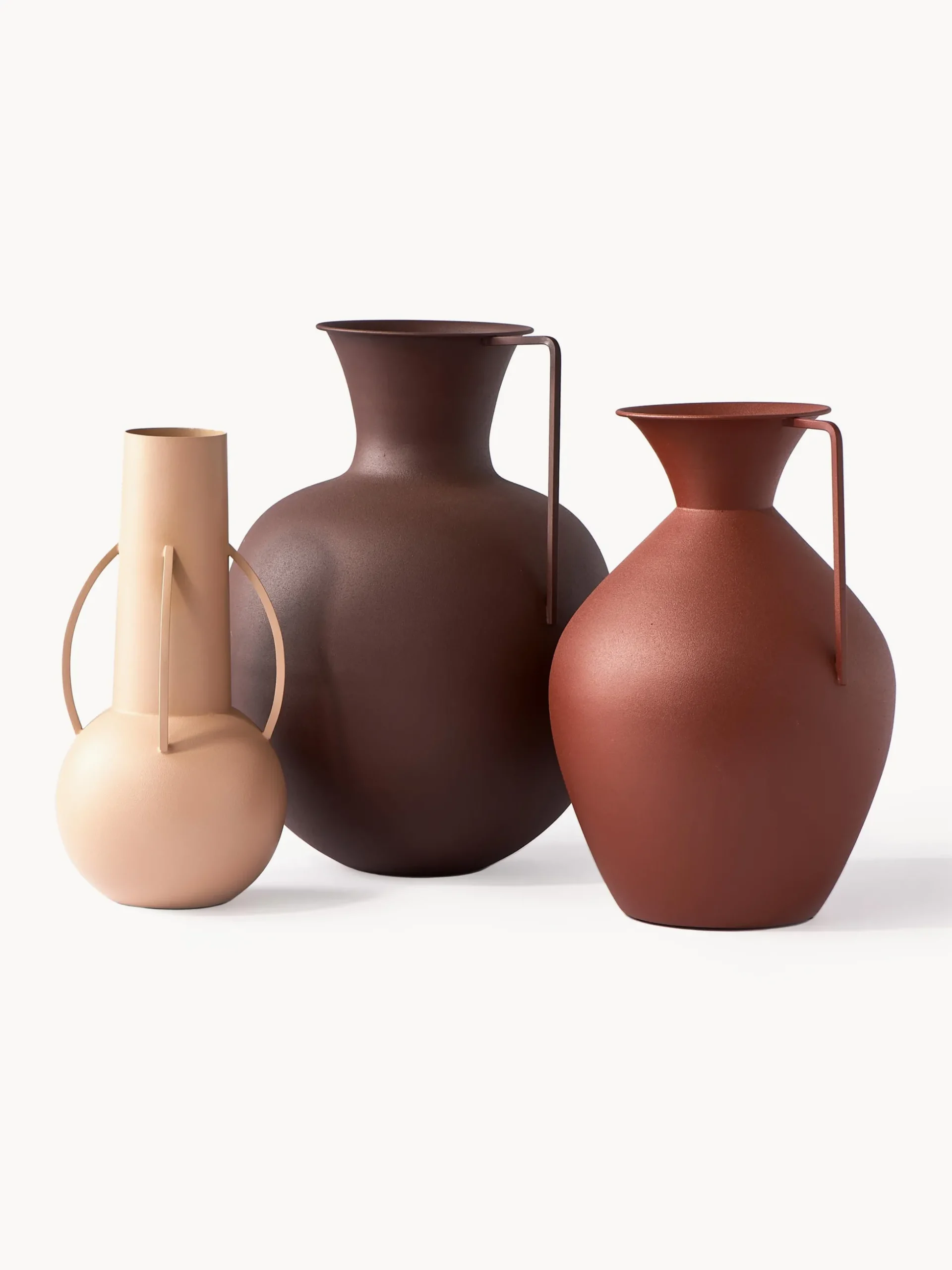 Set di 3 vasi decorativi fatti a mano Roman