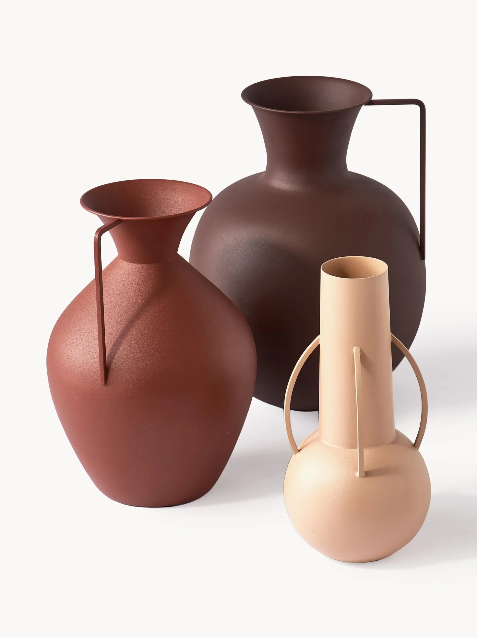 Set di 3 vasi decorativi fatti a mano Roman
