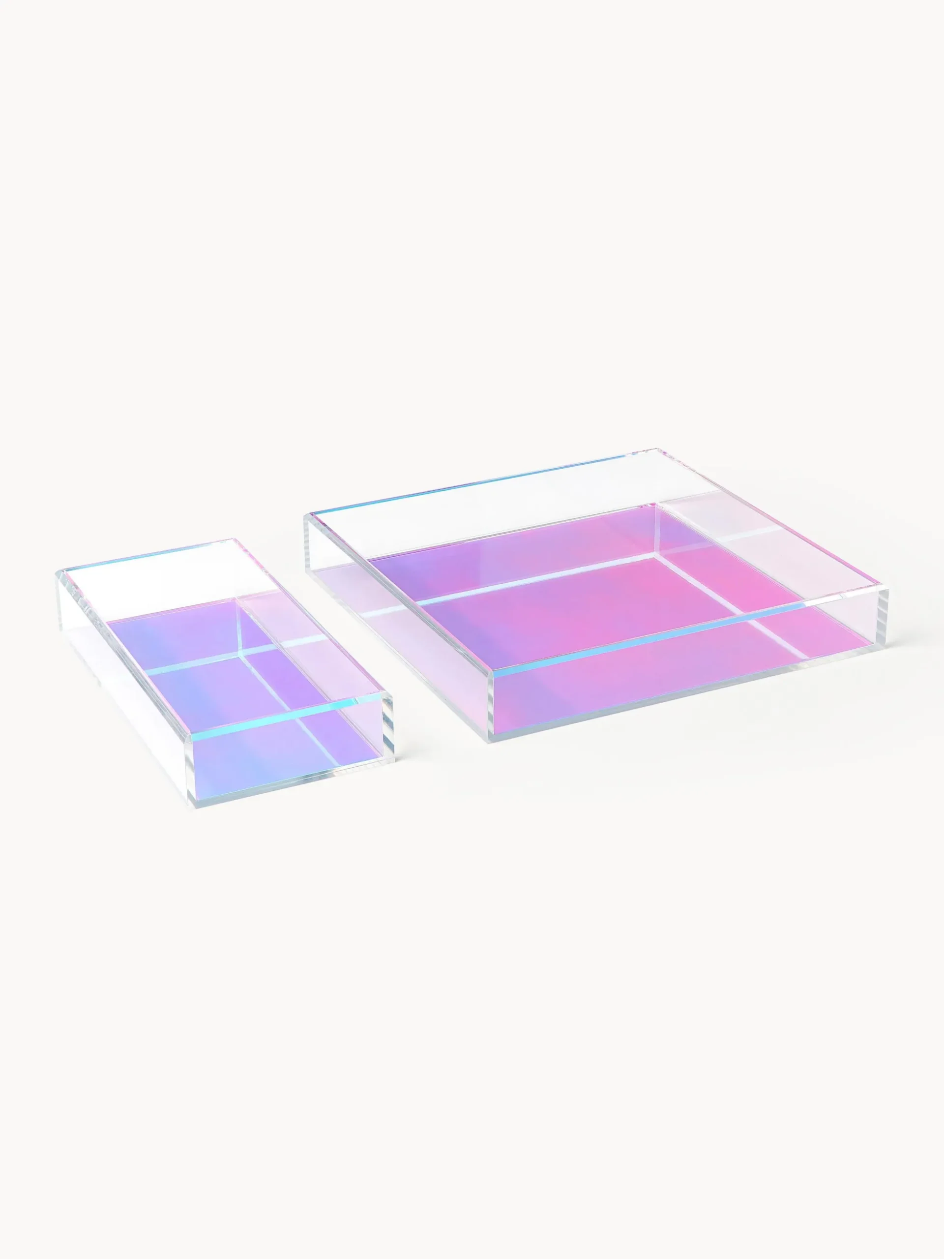 Set di 2 vassoi decorativi Yuki
