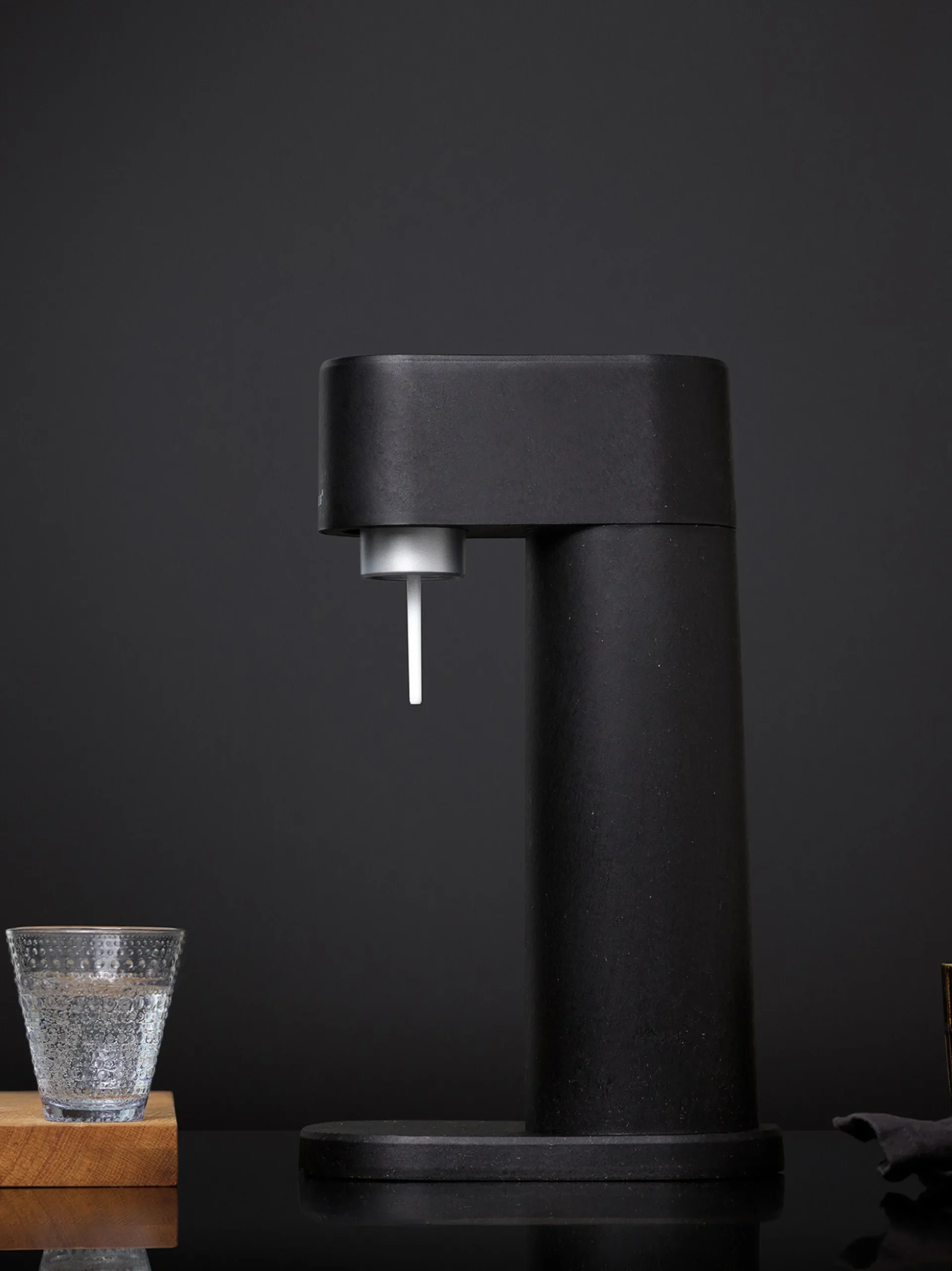 Set gasatore d'acqua con bottiglia Woody