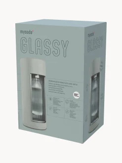 Set gasatore d'acqua con bottiglia Glassy