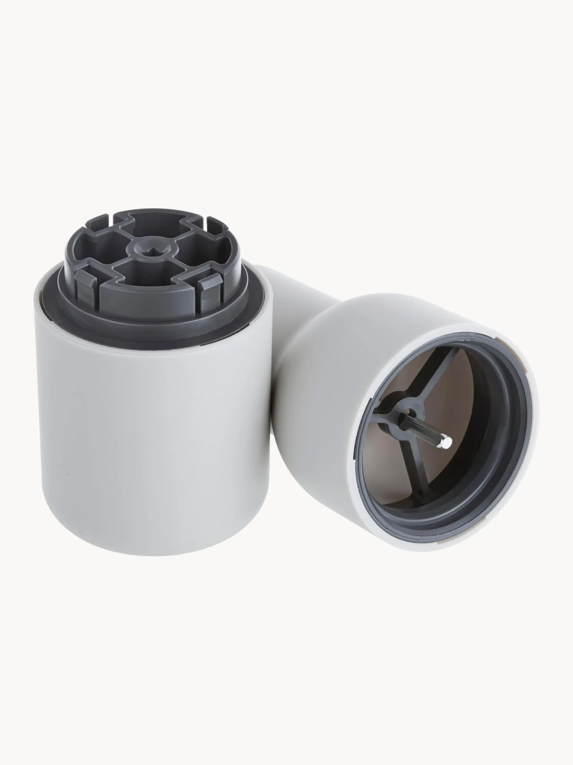 Set macina sale e pepe con coperchio in legno di noce Bottle Grinder 2 pz