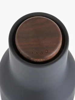 Set macina sale e pepe con coperchio in legno di noce Bottle Grinder 2 pz