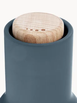 Set macina sale e pepe con coperchio in legno di faggio Bottle Grinder 2 pz