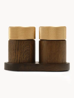 Set macina sale e pepe in legno di frassino Sina 3 pz