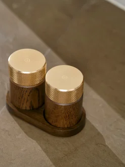 Set macina sale e pepe in legno di frassino Sina 3 pz