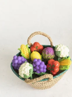 Set 3 massaggiagengive per neonati fatti a mano con sonaglio Newborn
