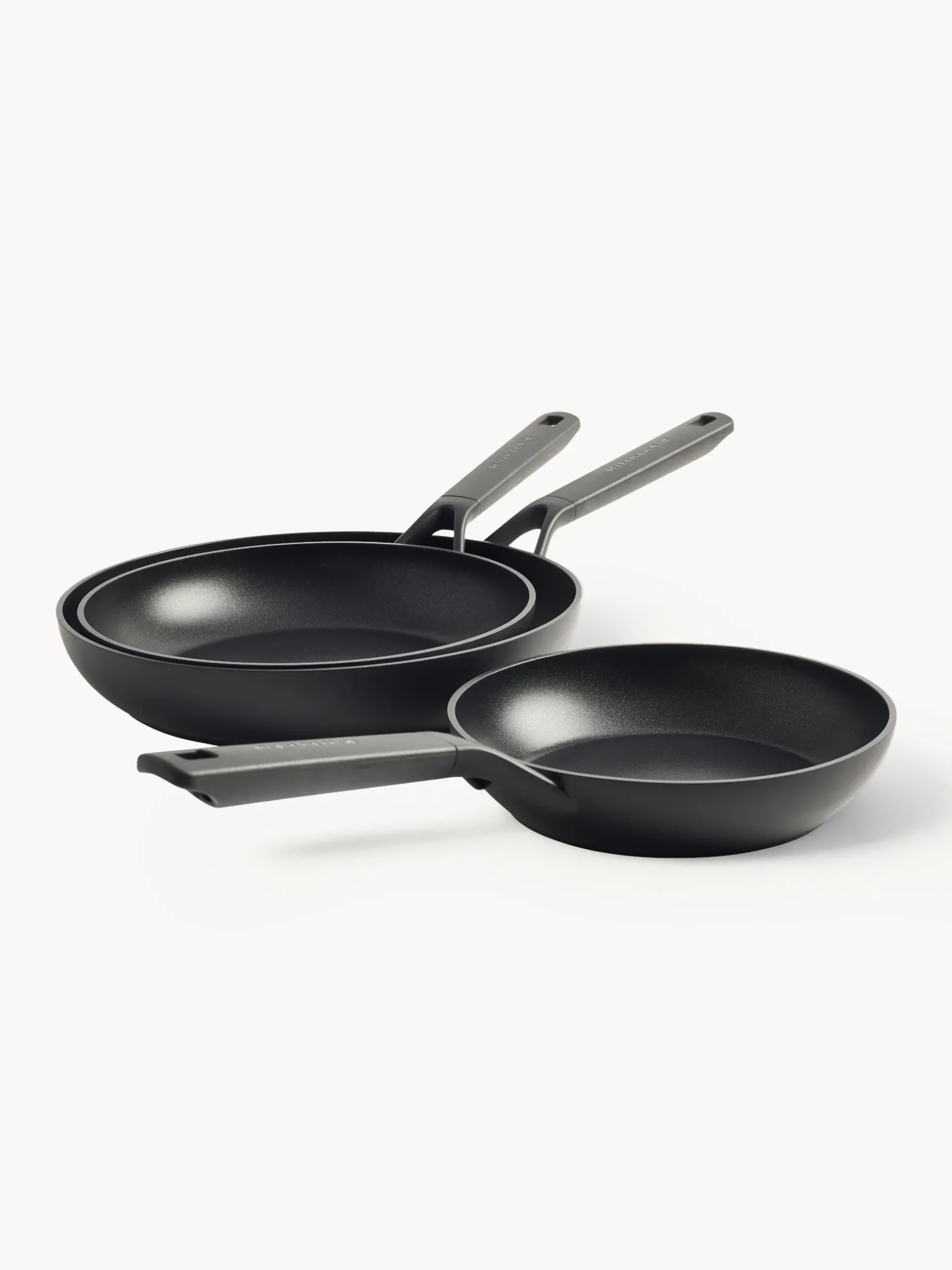 Set 3 padelle con rivestimento antiaderente KitchenAid
