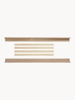 Set per estensione letto per bambini in legno di quercia fatto a mano Eli 6 pz