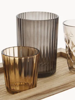 Set portalumini in vetro Wessel 10 pz