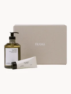 Set regalo per la cura delle mani Columnae (vetiver, pepe nero, arancia amara e tuya), 2 pz