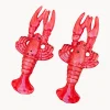 Set saliera e pepiera dipinte a mano Lobster, set da 2