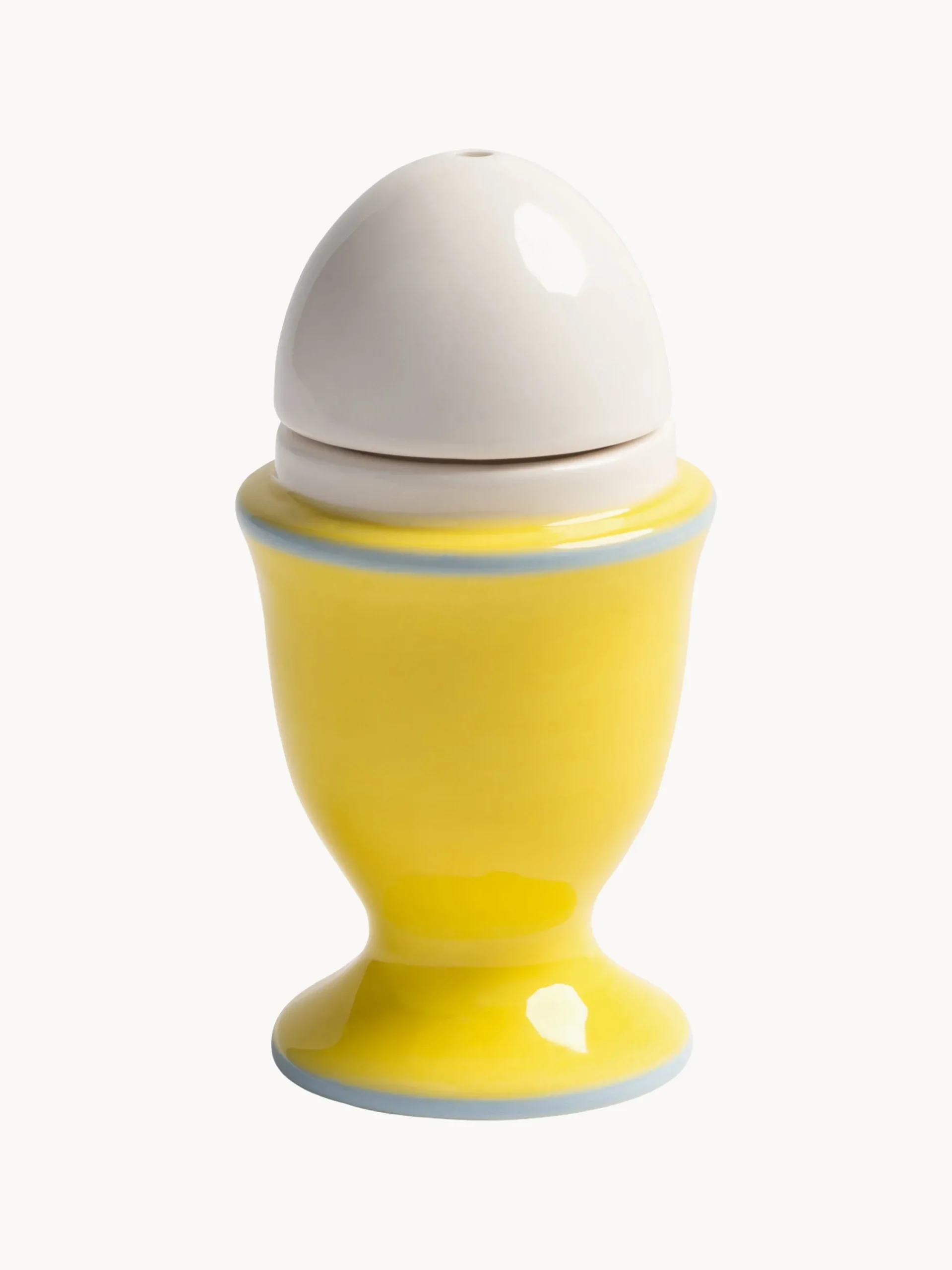 Set saliera e pepiera fatte a mano Egg 2 pz