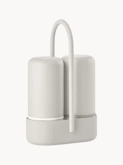 Set saliera e pepiera Singles Warm Grey 3 pz