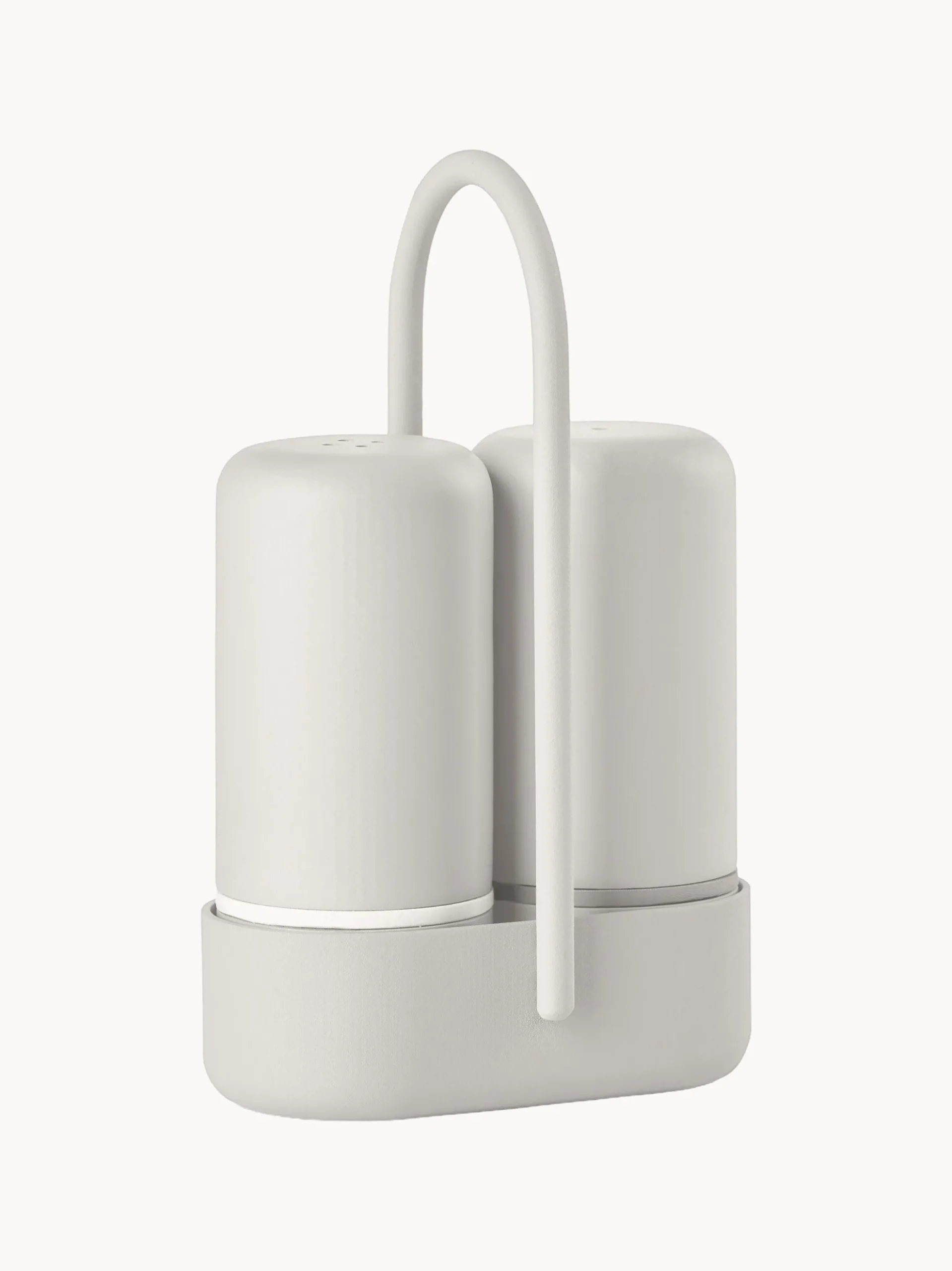 Set saliera e pepiera Singles Warm Grey 3 pz
