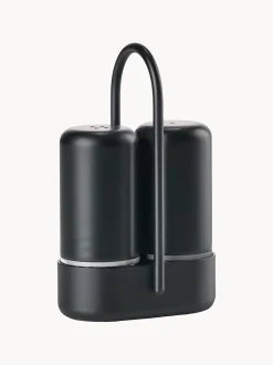 Set saliera e pepiera Singles Black 3 pz